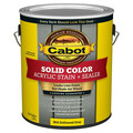 Cabot Solid StainDriftwood GrayLow Lustre, 1gal 140.0001844.007