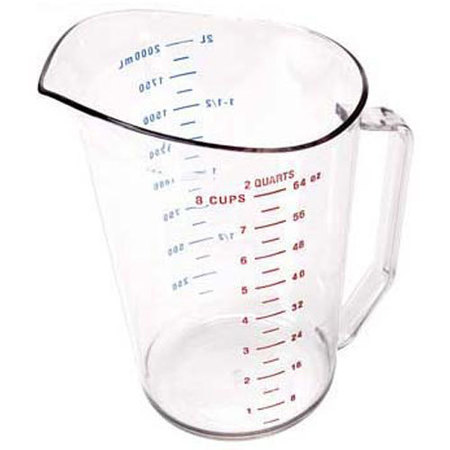 Rubbermaid Commercial 1-Cup Bouncer Measuring Cup