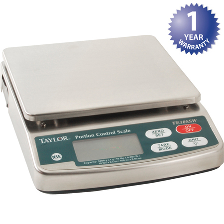 Taylor TE22FT 22 lb. Digital Portion Control Scale