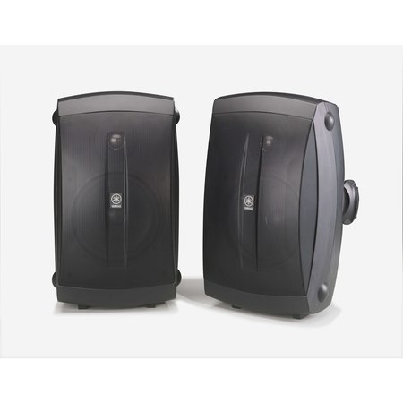 Yamaha Outdoor Speakers, 13-1/2" H, Black, Plastic NS-AW350