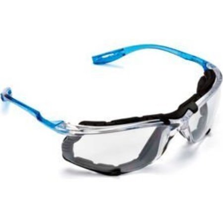 3M Polarized Safety Glasses, Wraparound I/O Gray Polycarbonate Lens,  Anti-Fog, Scratch-Resistant MXE1007SGAF-BLK