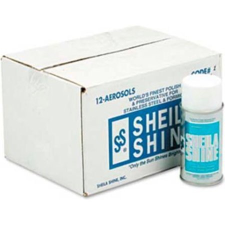 Sheila Shine Sheila Shine Stainless Steel Cleaner & Polish, 10 oz. Aerosol  Can, 12 Cans SSI 1