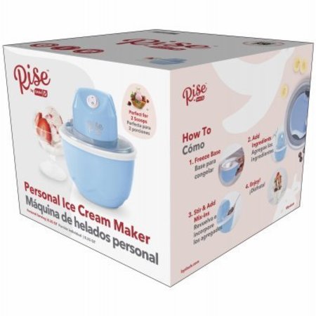 Rise by Dash RPIC100GBRR04 Ice Cream Maker, Red