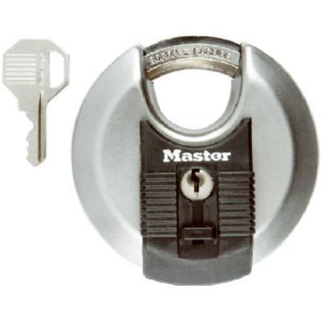 Master Lock M50XKADCCSEN Disc Padlock, 3.12, 80 mm
