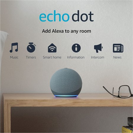 Echo (4th Gen) - Smart Home Hub with Alexa - Twilight Blue