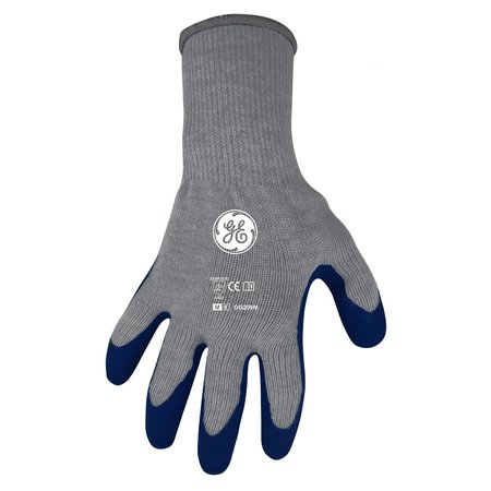 Work Gloves: Medium, Latex-Coated Nylon & Polyester, General Purpose