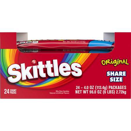 Skittles Tropical Candy Single Pack, 2.17 ounce