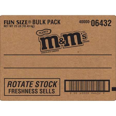 M&Ms M&M's Fun Size Peanut 23lbs 107569
