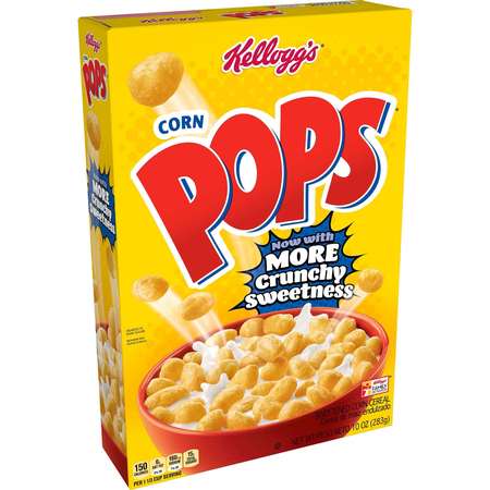Kelloggs Kellogg's Corn Pops Cereal 10 oz. Box, PK16 3800019870 | Zoro