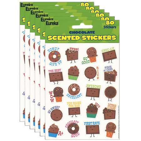 Eureka Jumbo Motivational Sticker Book Assorted Sizes 480 Stickers