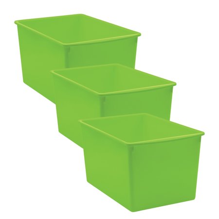 Teacher Created Resources TCR20414 Plastic Storage Bin Green - Large