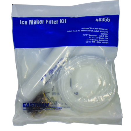  Inline Water Filter Kit for Ice Makers with 1/4