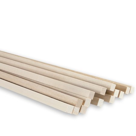 Midwest Products 1/16 in. X 3 in. W X 2 ft. L Basswood Sheet #2/BTR Premium  Grade 4302