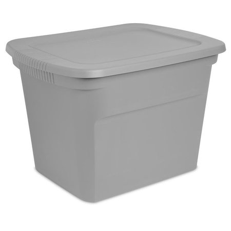 Sterilite 14978006 Clear Storage Tote With Lid 64 Quart 23-3