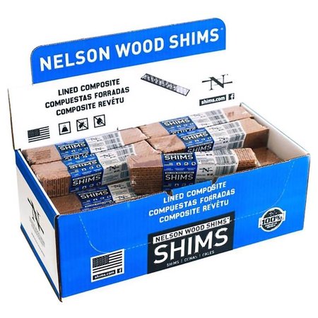 Nelson Wood Shims 8 inch Wood Shim