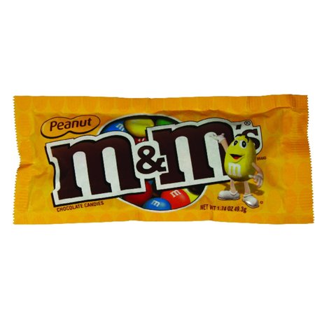 M&Ms M&M's Peanut Chocolate Candies 1.74 oz 108233