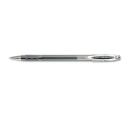 Zebra Pen Sarasa Grand Retractable Gel Ink Pen, Black Barrel, Medium Point