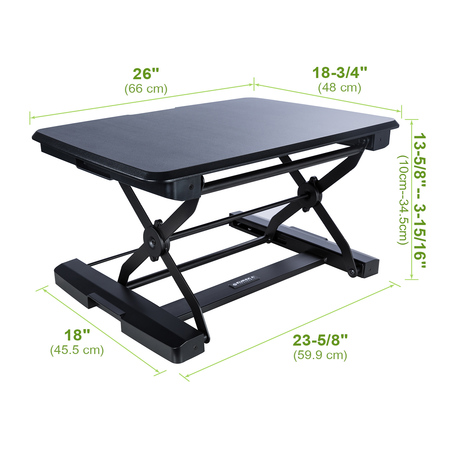 Eureka Ergonomics I1 Gaming Computer Desk with cable management ZX