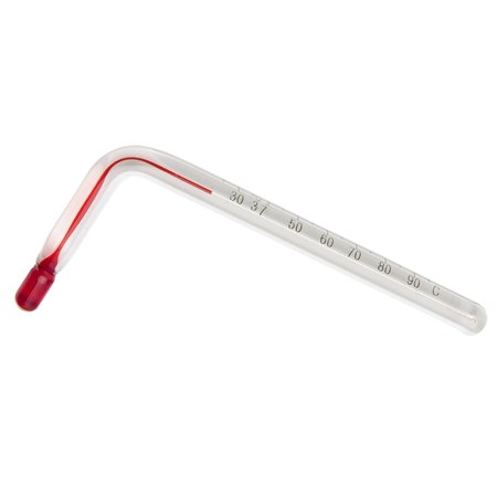 H-B INSTRUMENTS Angled LIG Thermometer, Org. Liq.25 B60810-2900