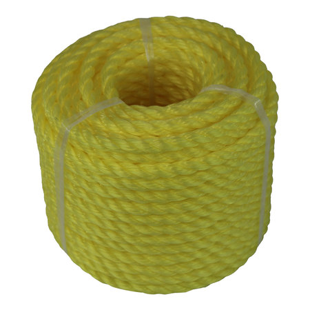 General Work Products PPM3/850C 3-Strand Twisted Polypropylene Rope Mo