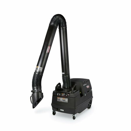 LINCOLN ELECTRIC Welding Fume Extractor, 13 ft Arm, MERV 14 K4259-4