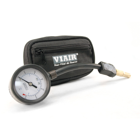 VIAIR Air Down Gauge, 0 to 60 psi, Storage Pouc 00032