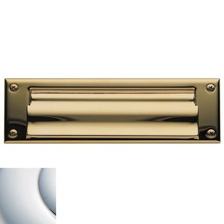 BALDWIN Estate Bright Chrome Mail Slot 0015.260