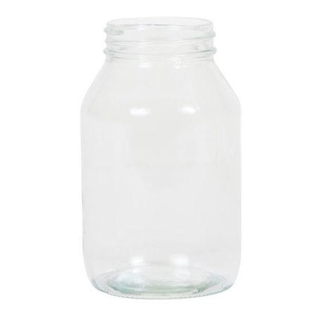 PIPELINE PACKAGING Condiment Glass Jar, 32 oz. 08-04-017-00018
