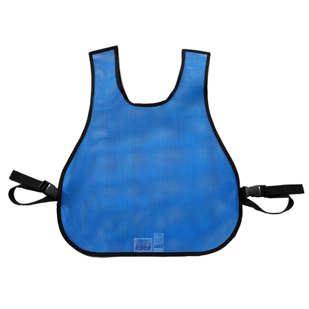 R&B FABRICATIONS Plain Mesh Safety Vest, Royal Blue 001RB