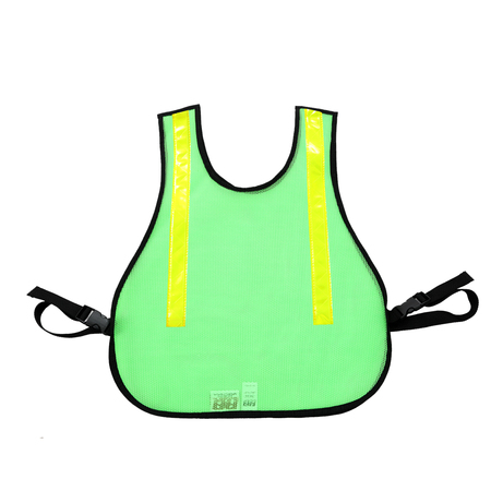 R&B FABRICATIONS Traffic Safety Vest, Lime Green 003LG
