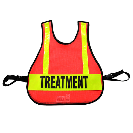 R&B FABRICATIONS Safety Vest Treatment, Orange 003OR-TRMT