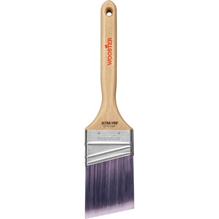 Wooster 2-1/2" Angle Sash Paint Brush, Nylon Bristle, Wood Handle 4153-2 1/2