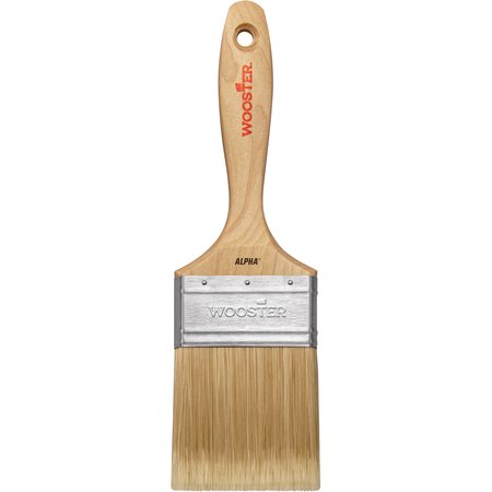 Wooster 3" Wall Paint Brush, Micro Tip Bristle, Wood Handle 4234-3