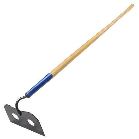 Kraft Tool Mortar Hoe w/66" Wood Handle, 6" x 10 BC228