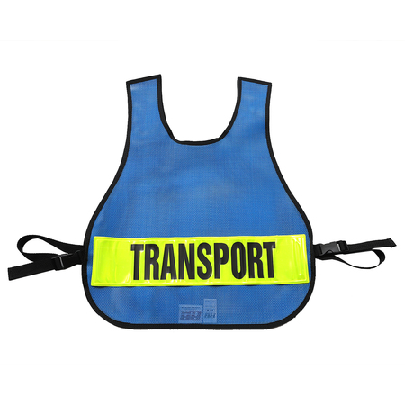 R&B FABRICATIONS Safety Vest Transport, Royal Blue 005RB-TRSP
