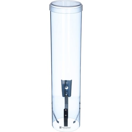 San Jamar Cup Dispenser, Water, Translucent Blue C3260TBL