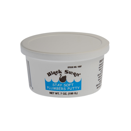 BLACK SWAN Stay Soft Plumbers Putty - 7 oz. 01037