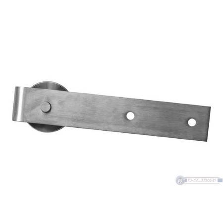 LEATHERNECK Brushed Stainless Steel Barn Door Hardware 0115-5002 50 0115-5002