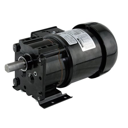 BISON GEAR & ENGINEERING AC Gearmotor, 16RPM, 115/230V 016-246-6102