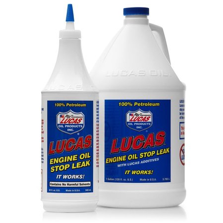 Lucas Oil Engine Oil Stop Leak, 1x1/55 gal Drum 10103