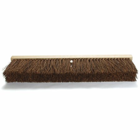 MALISH Floor Sweep, Heavy Duty, 24 in, Brown 020424SP