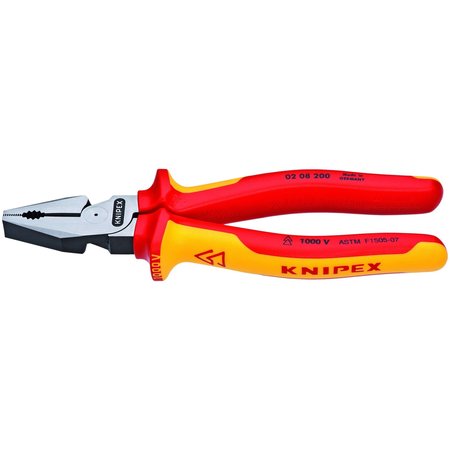 Knipex High Leverage Combination Pliers, 8 02 08 200 US
