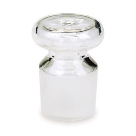 VEE GEE Ground Glass Flask Stoppers, Clear, , PK6 03081