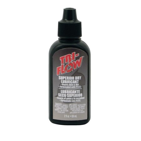 TRI-FLOW Dry Lubricant, 2 oz. Non-Aerosol Drip Bo TF21013