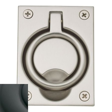 BALDWIN Estate Oil Rubbed Bronze Flush Ring Pull 0395.102
