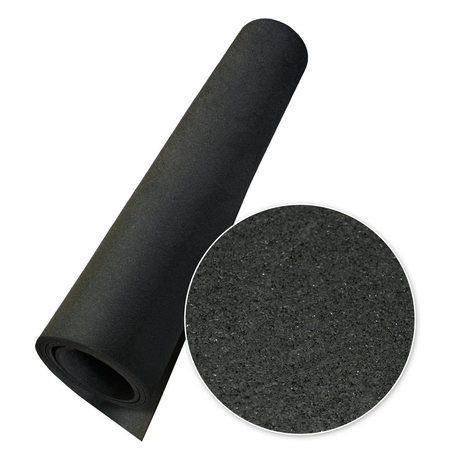 Rubber-Cal "Recycled Flooring" 3/8 in. x 4 ft. x 9 ft. - Black Rubber Mats 03_102_WAB_4