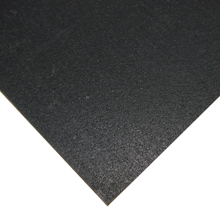 Rubber-Cal "Recycled Flooring" 3/8 in. x 4 ft. x 10 ft. - Black Rubber Mats 03_102_WAB_4