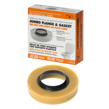 BLACK SWAN Jumbo Flange & Gasket W/ Brass Bolt Kit 04486