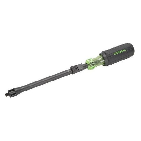 GREENLEE Screw-Holding Slotted Screwdriver 1/4 in Round 0453-15C