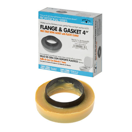 BLACK SWAN Jumbo Flange and Gasket with Urethane 4" 04630